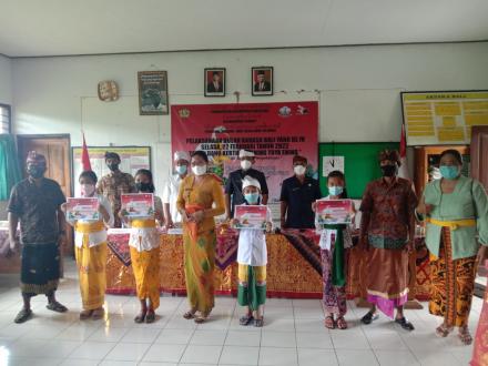 Pelaksanaan Bulan Bahasa Bali Ke-IV Desa Ularan Tahun 2022